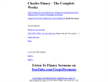 Tablet Screenshot of charlesfinney.com